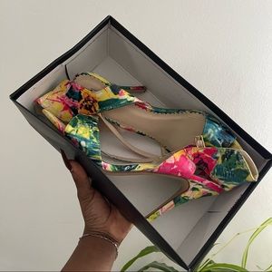 Mix No6 Floral heels